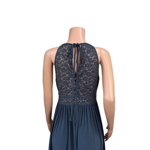 Night Way Collections Navy Blue Maxi Dress - Picture 9 of 14